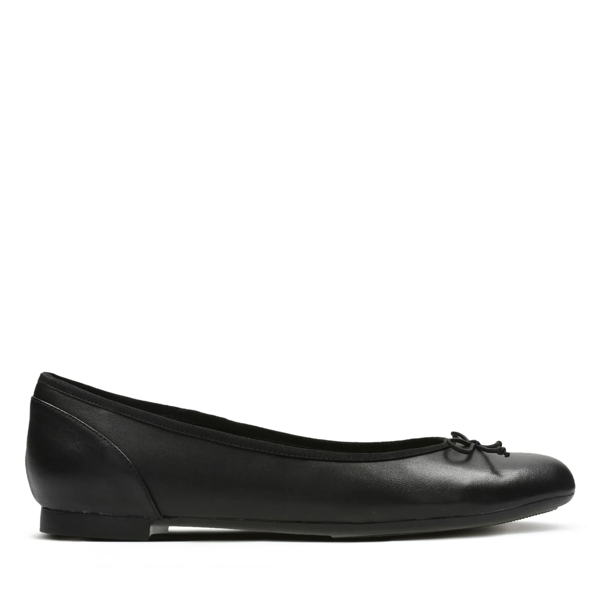 Clarks Couture Bloom Black Leather - Standard Width