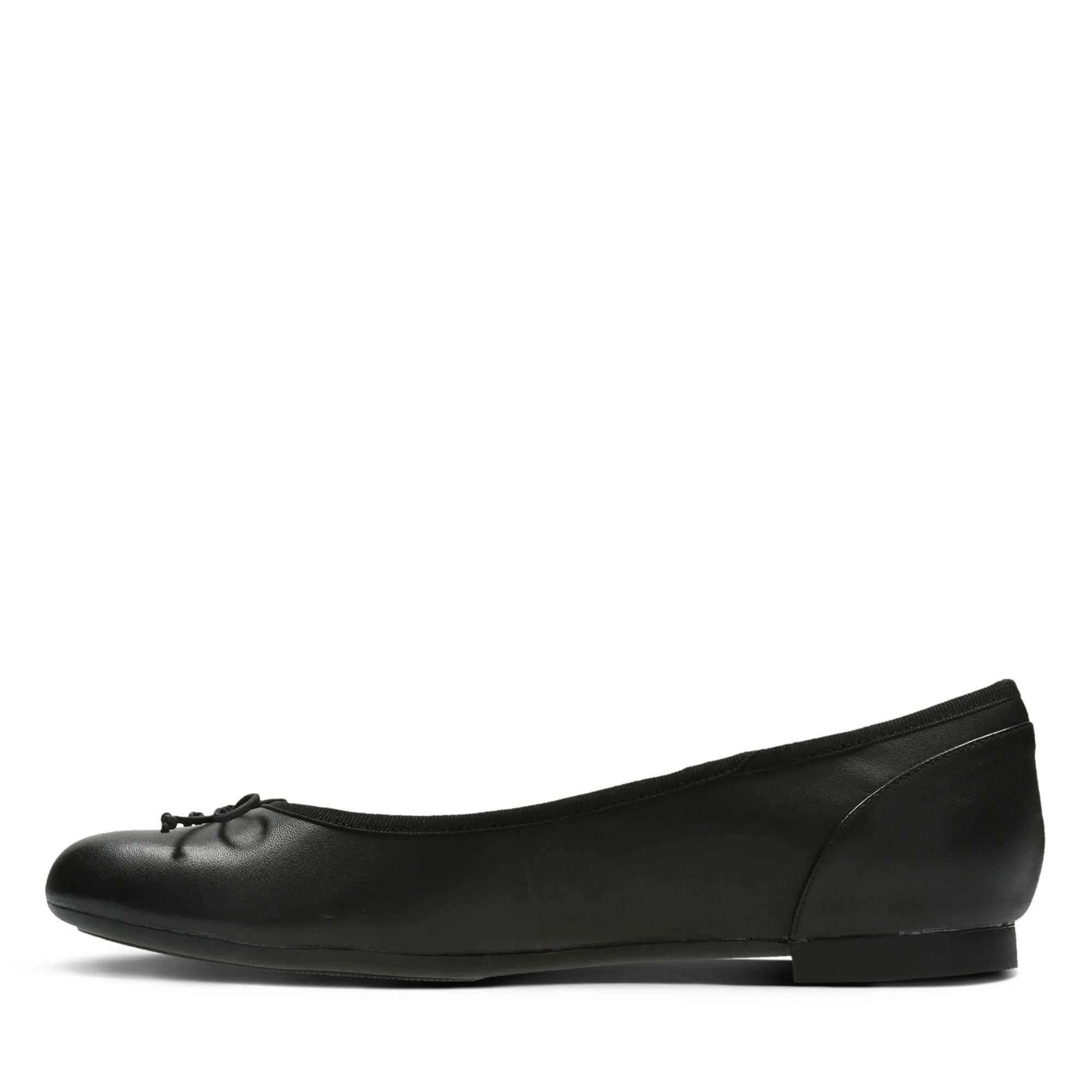 Clarks Couture Bloom Black Leather - Standard Width