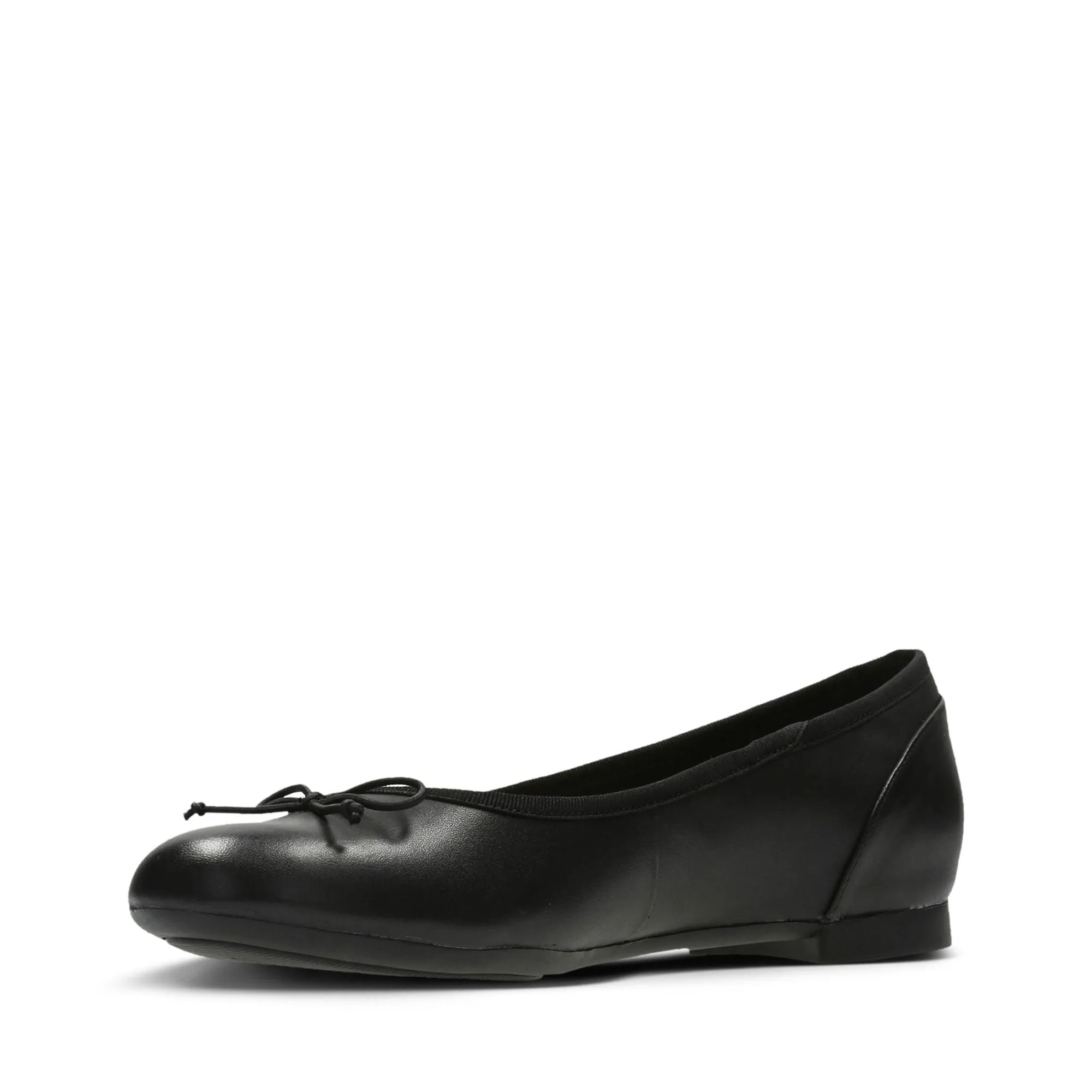 Clarks Couture Bloom Black Leather - Standard Width