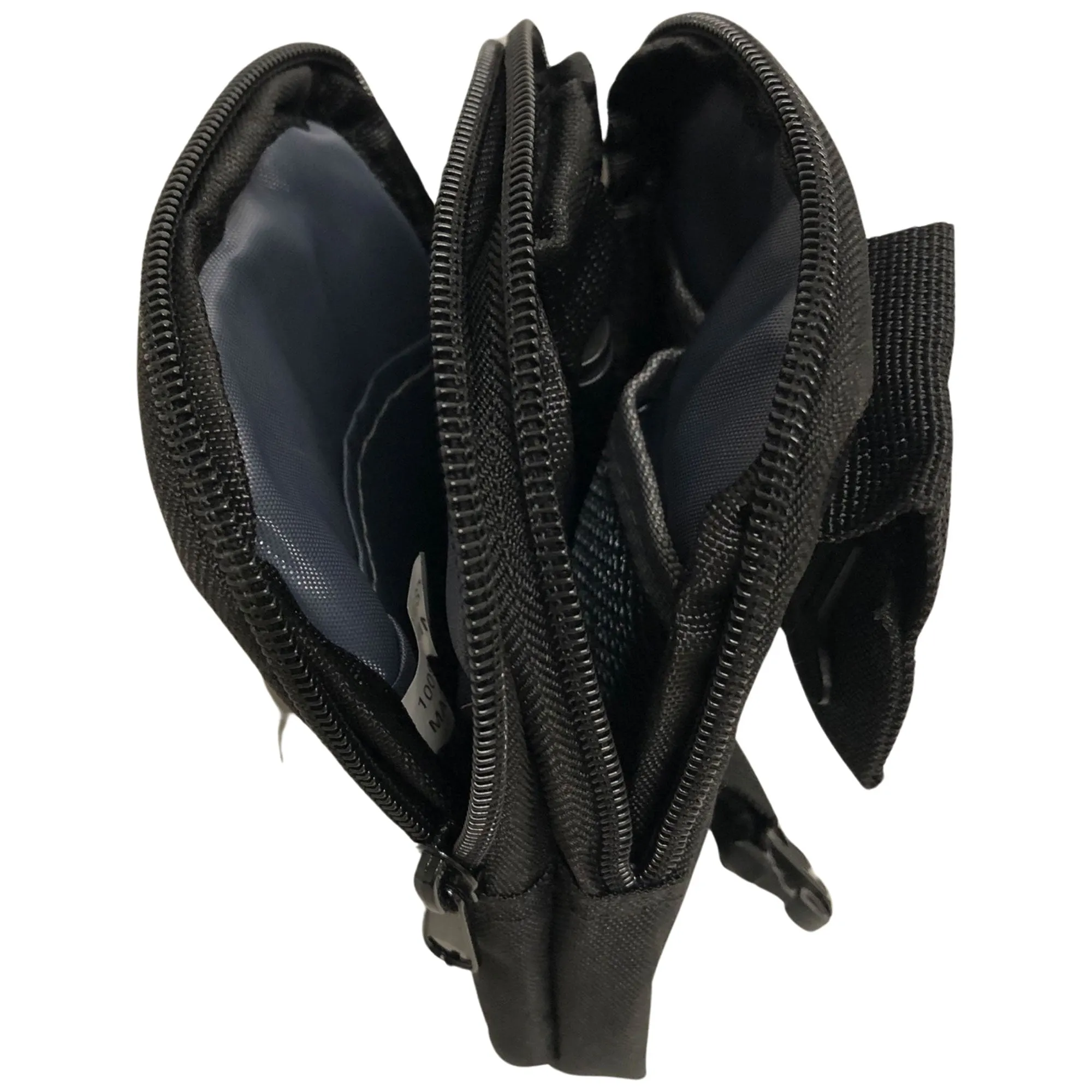 CLEARANCE BELT BAGS (CASE OF 60 - $1.25 / PIECE) - Bulk Wholesale Belt Bags in Black SKU: 1302-BLACK-60