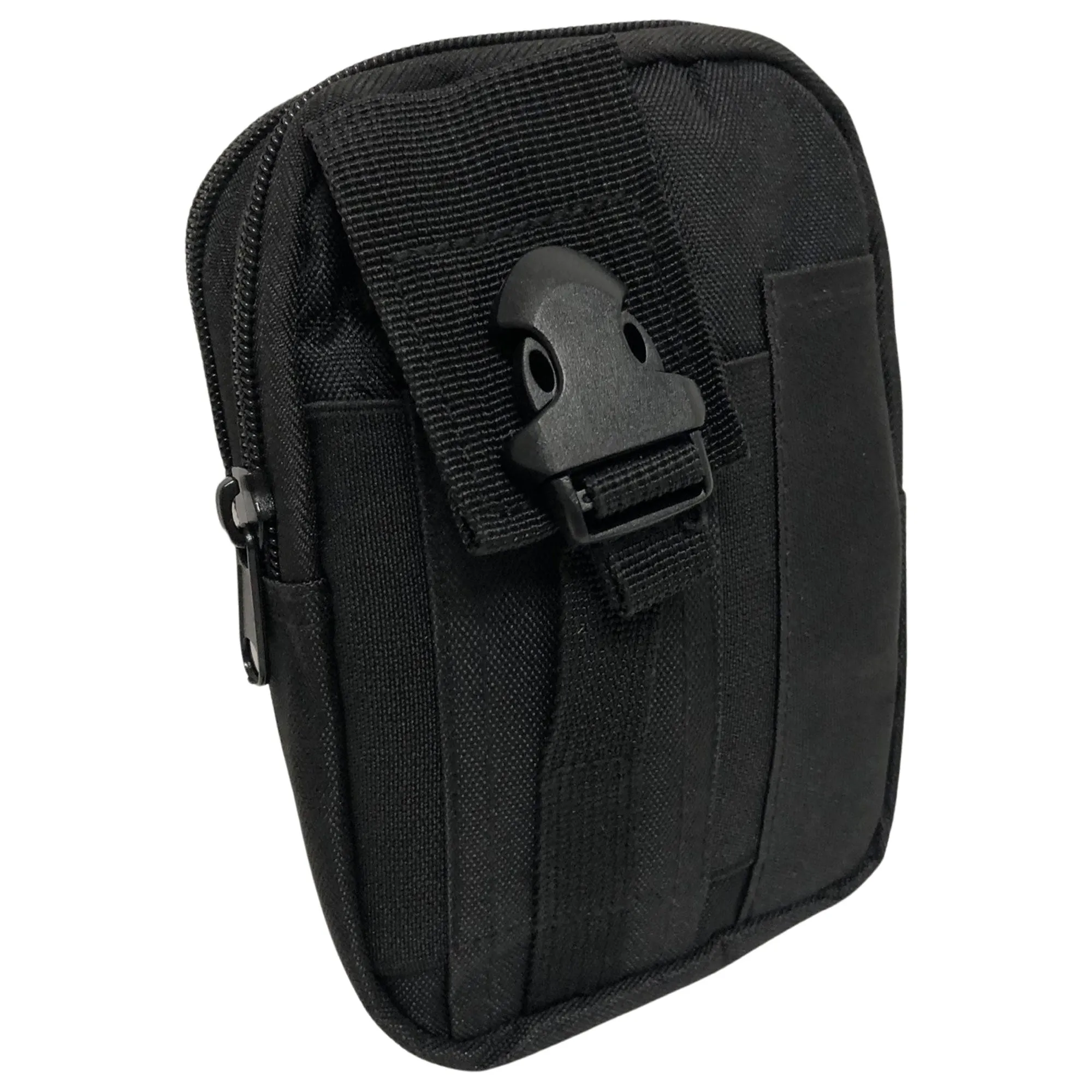 CLEARANCE BELT BAGS (CASE OF 60 - $1.25 / PIECE) - Bulk Wholesale Belt Bags in Black SKU: 1302-BLACK-60