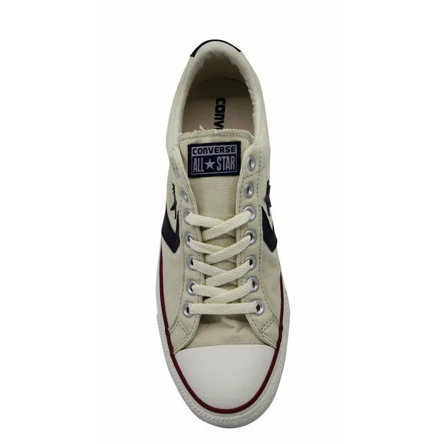 Converse Star Player EV OX Low Lace Up Beige Canvas Unisex Plimsolls 137680C