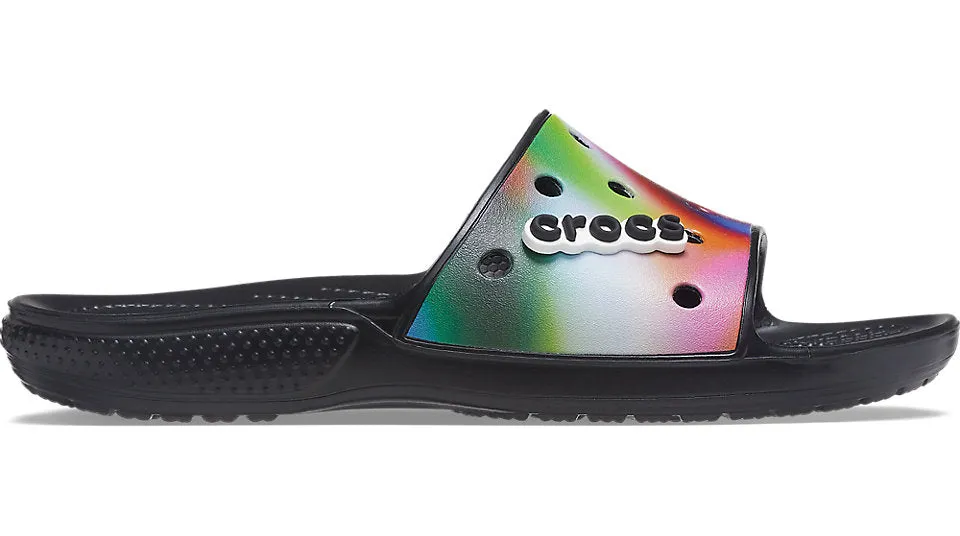 Crocs Classic Solarised Slide Black Multi