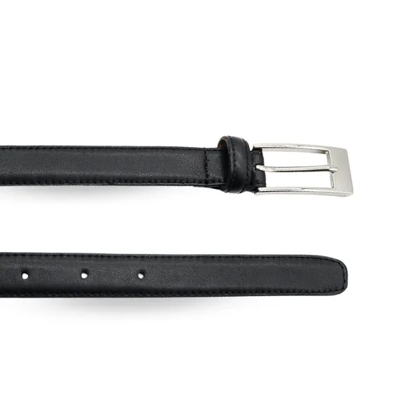 DEANEEN - Women's Black Genuine Leather Belt