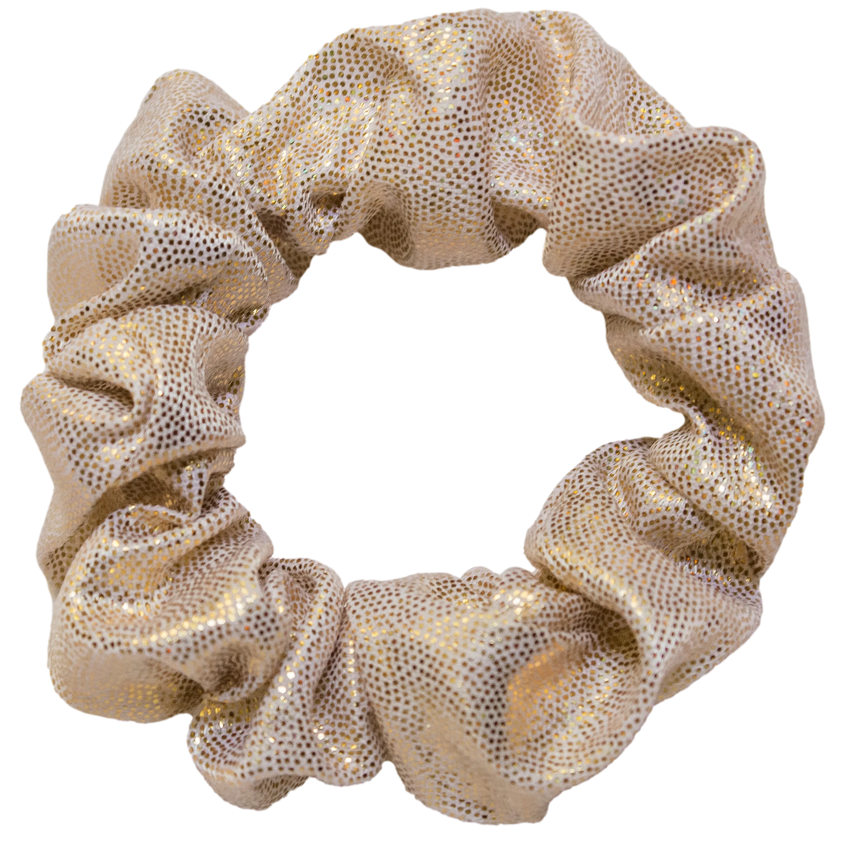 Disco Scrunchie in Champagne