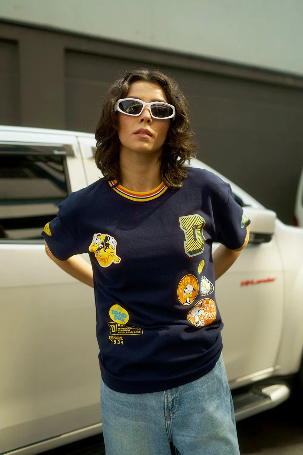 Donald Duck Club Oversized T-shirt