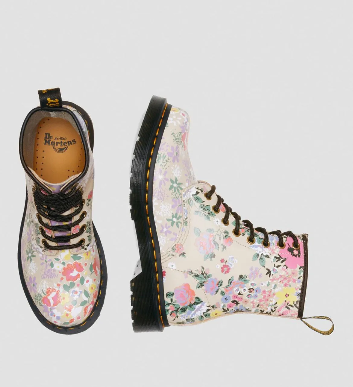 Dr.Martens 1460 Floral Parchment Beige 30791292