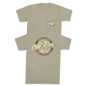 Duck Camo Circle Logo Pocket Tee