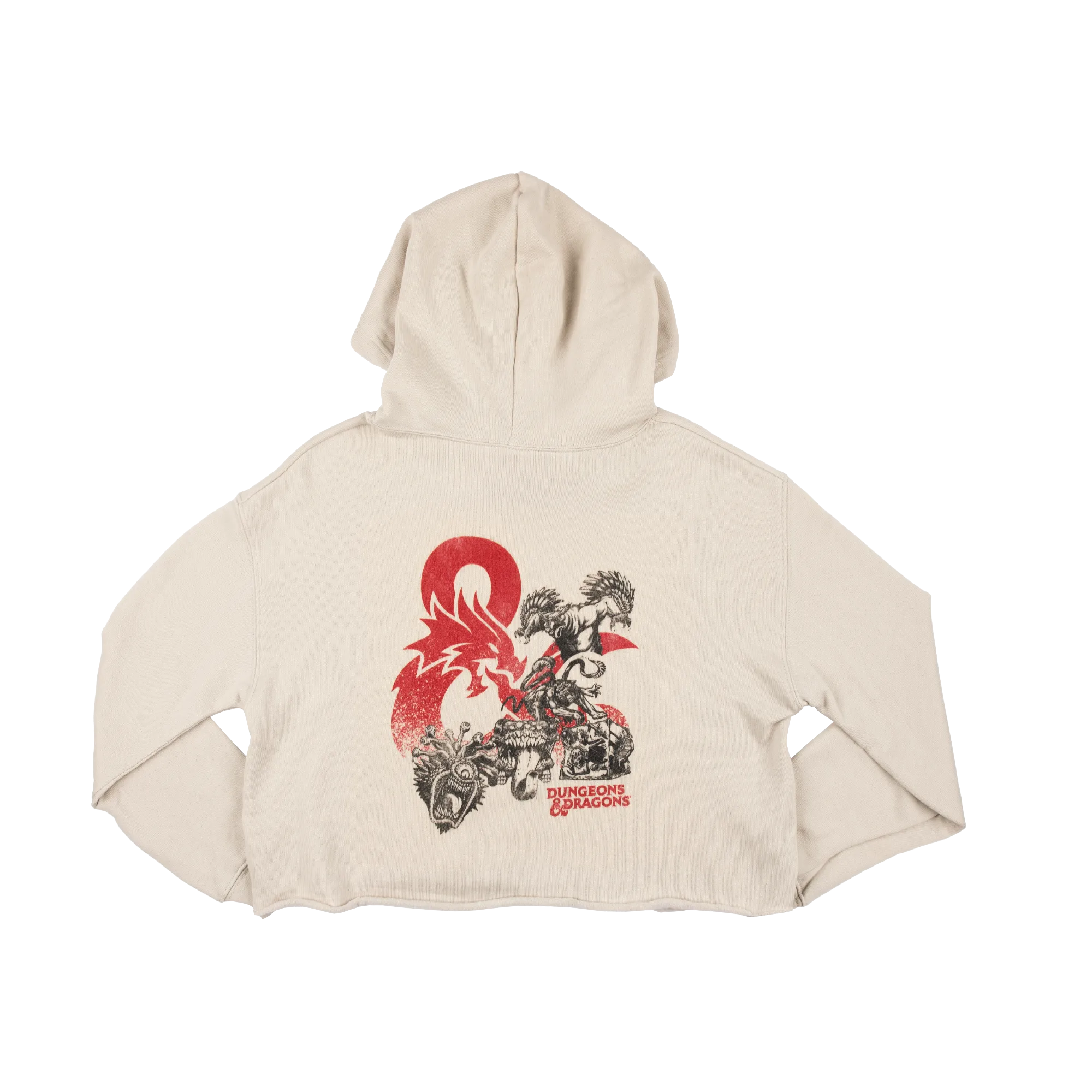 Dungeon Monsters Cropped Hoodie