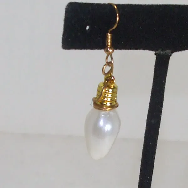 Eber Christmas Lightbulb Earrings