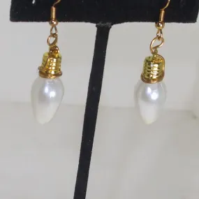 Eber Christmas Lightbulb Earrings