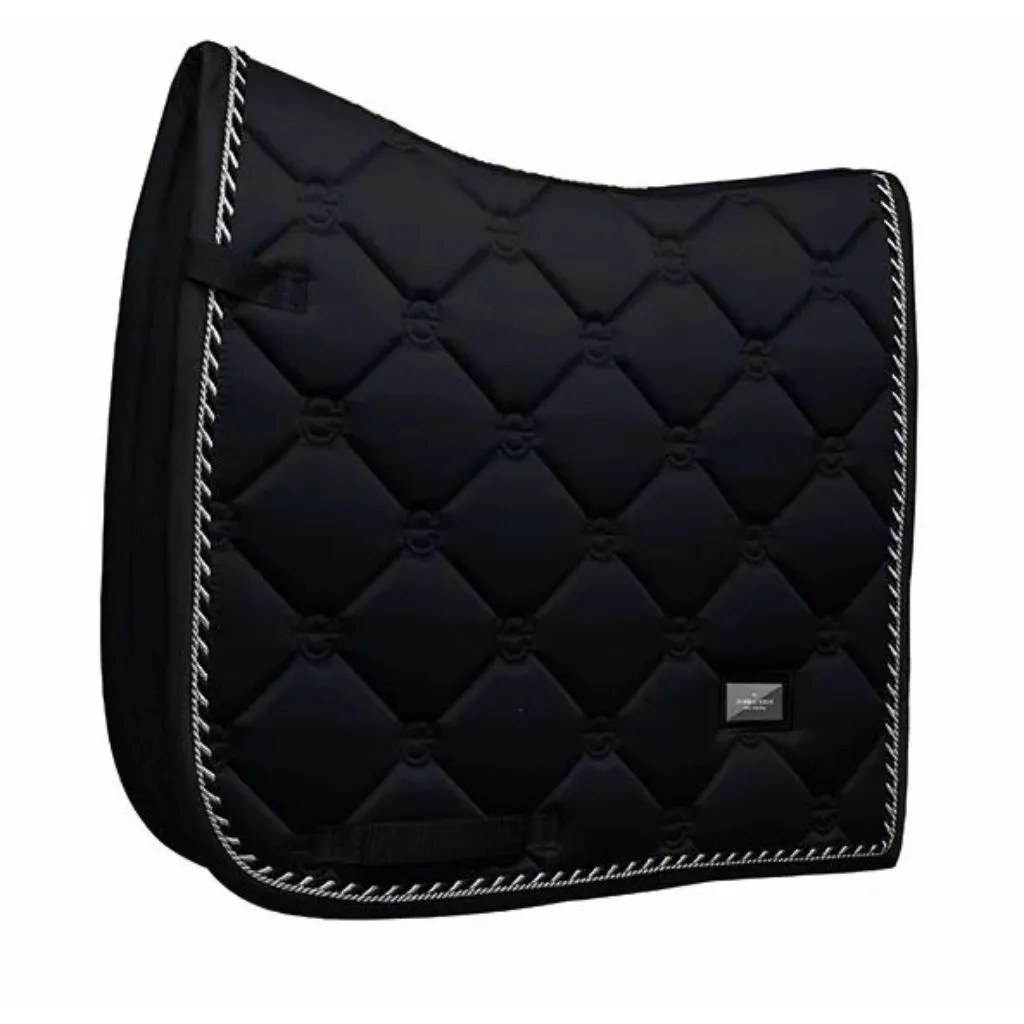 Equestrian Stockholm Dressage Saddle Pad Black Edition