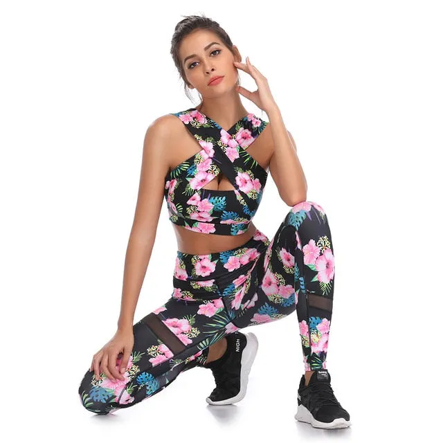 Fitness Yoga Set Sportswear Training Suit