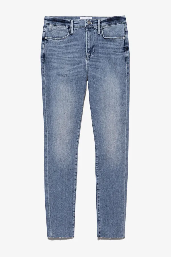 FRAME Denim Le High Skinny Raw After Jean :: Galeston