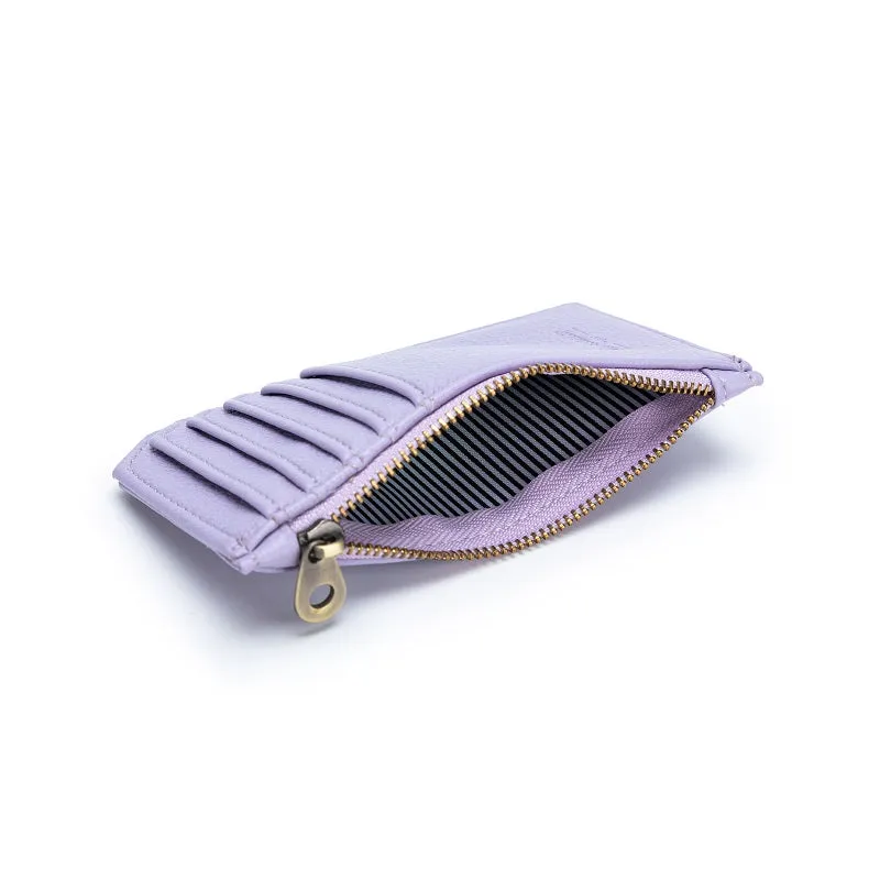 Gabbie Lilac Card Holder/ Coin Purse