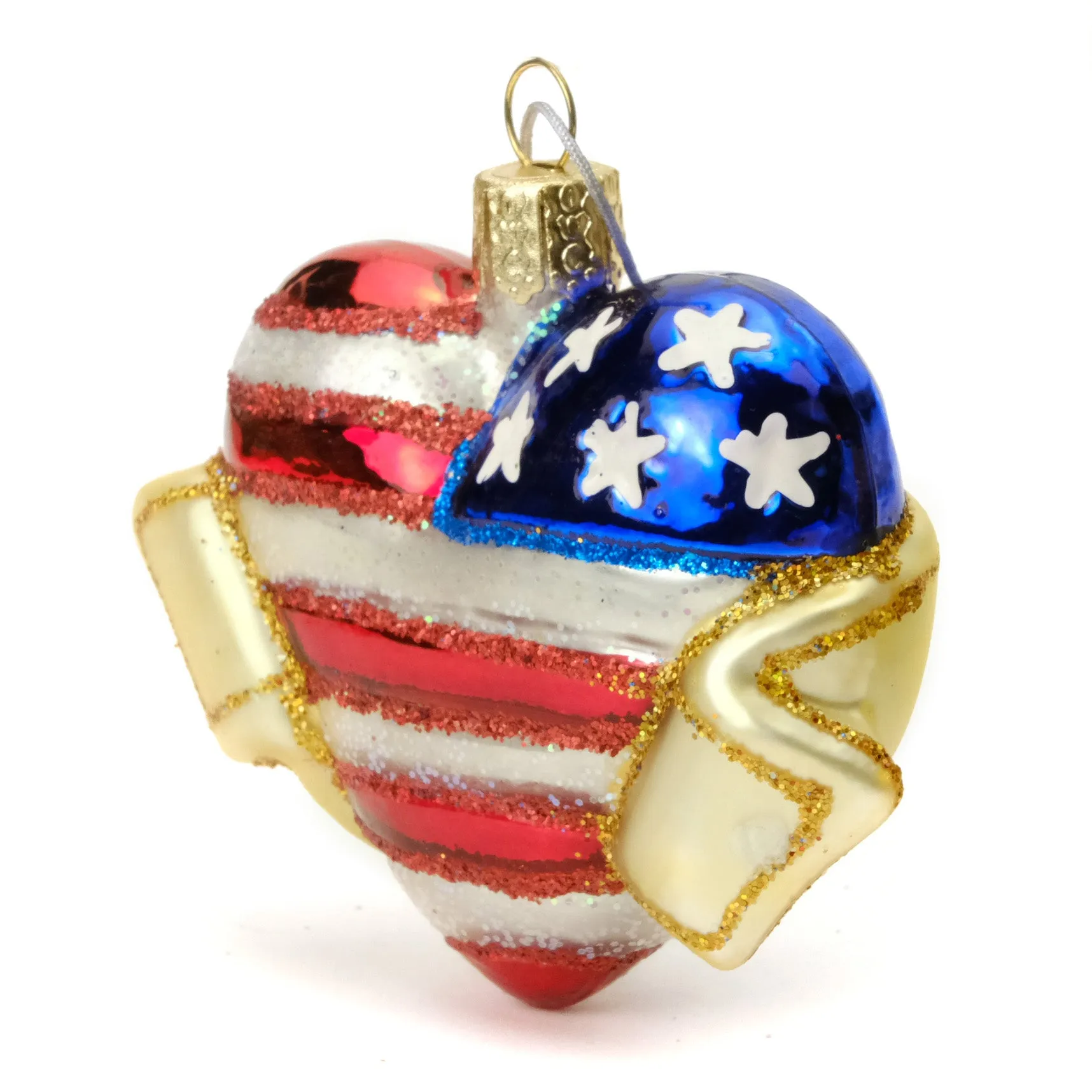 God Bless America Ornament