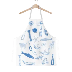 Greek Sardelles Adult Apron