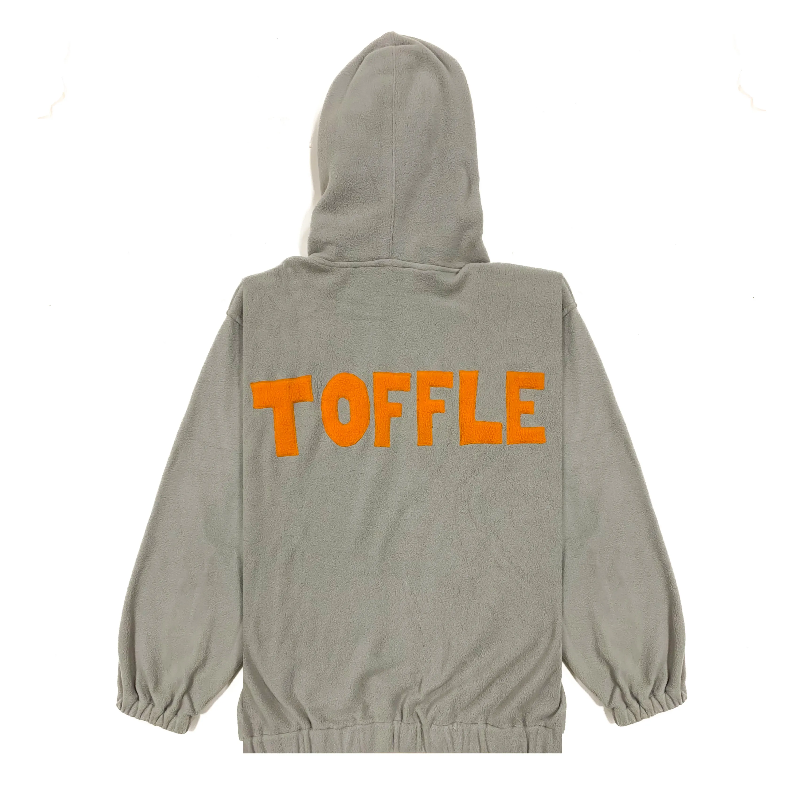 Grey Polar Fleece Hoodie