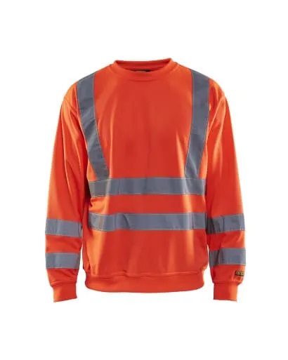 High Visibility Blaklader Safety Sweatshirt - Class 2, Model 3341