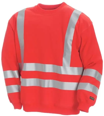 High Visibility Blaklader Safety Sweatshirt - Class 2, Model 3341