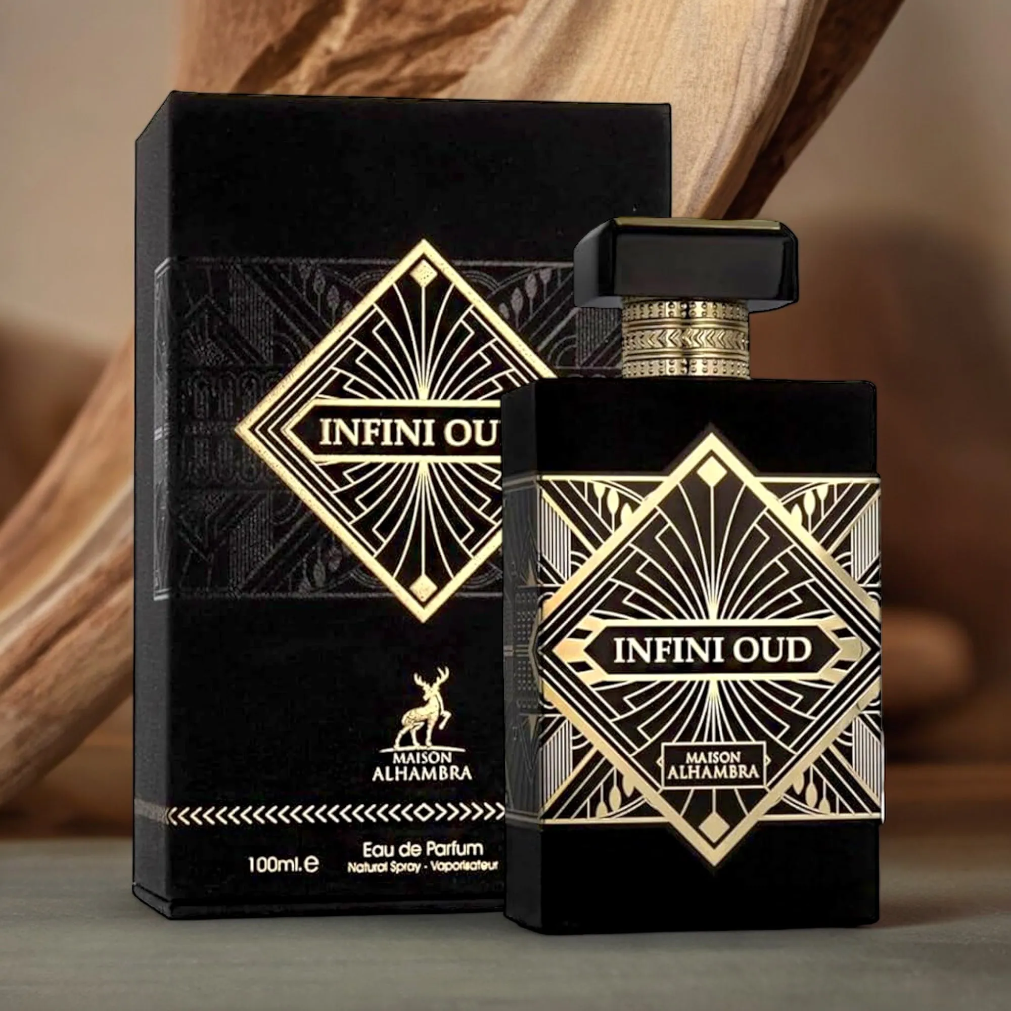 Infini Oud By Maison Alhambra Eau de Parfum 3.4 oz Unisex