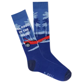 K.Bell Men's All Good in the Hood Crew Sock