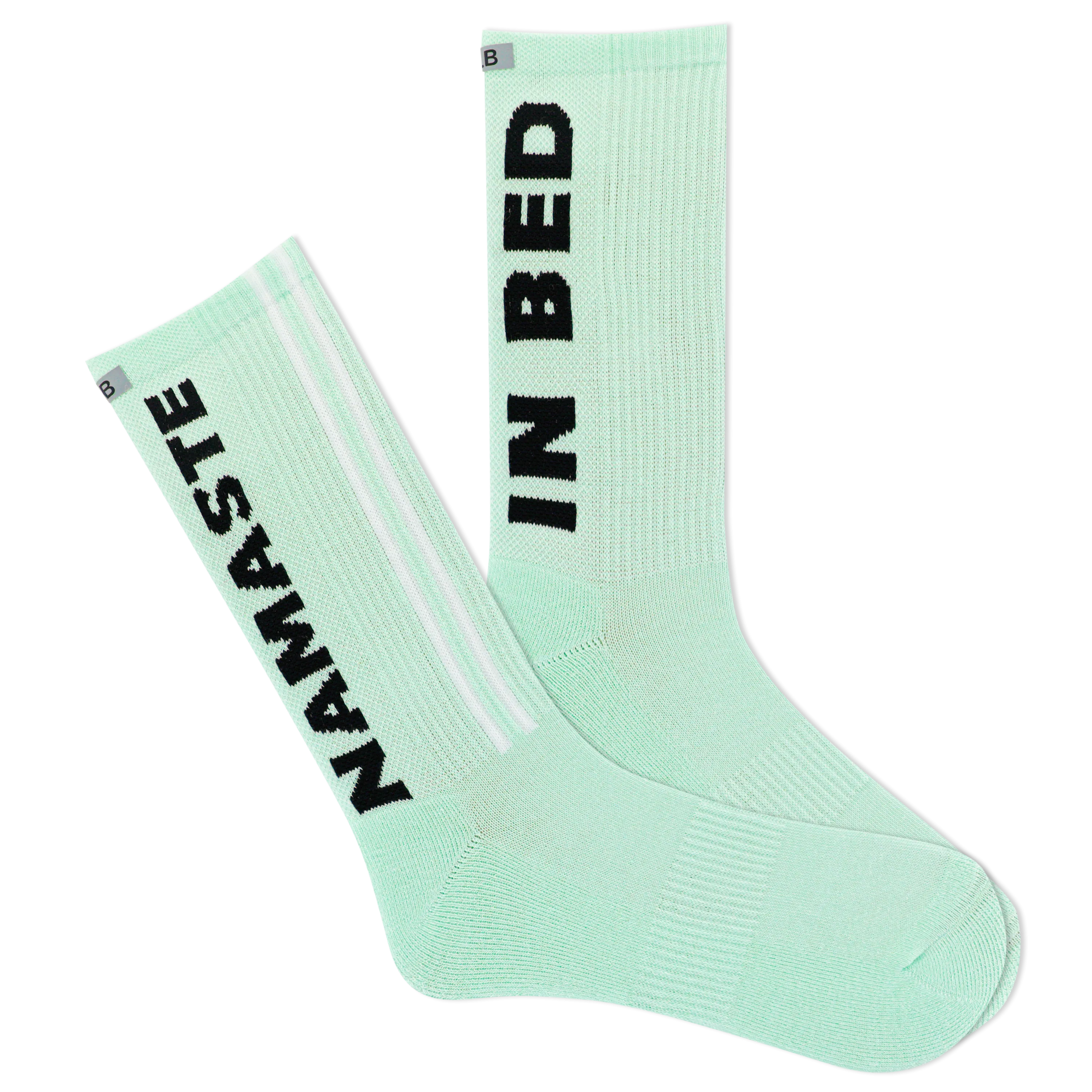 K.Bell Women's K.B Athletic Namaste in Bed Sport Crew Sock