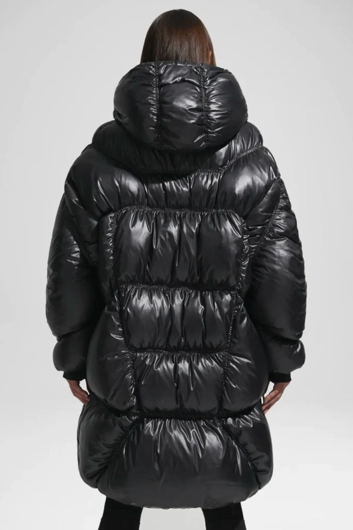 Khrisjoy Puff Khris Cloud Long Puffer Jacket - Black