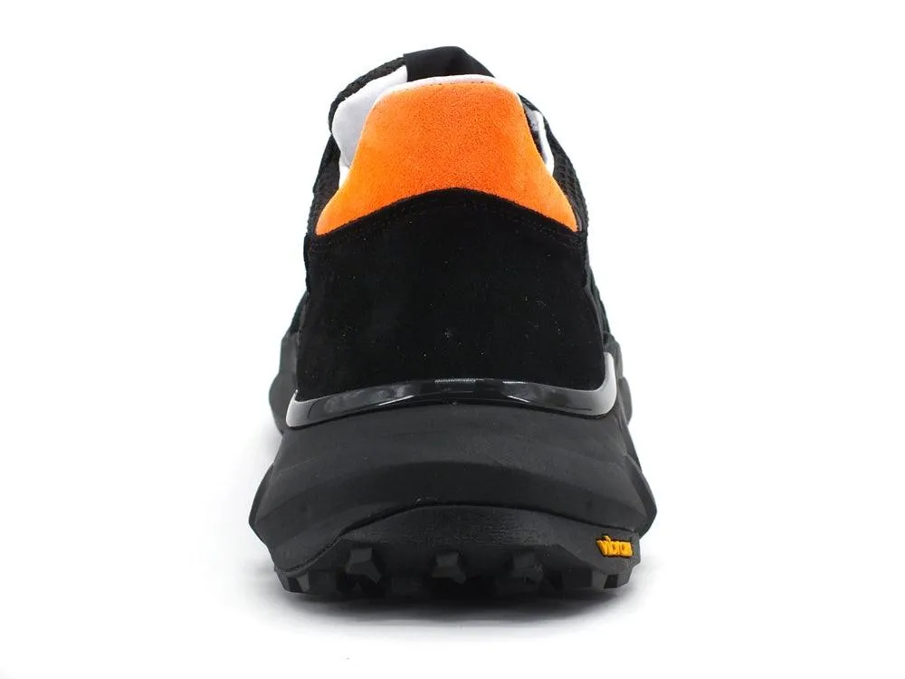 LAKE Mr. Big Vibram Sneaker Running Uomo Fluo Black D80-VIB