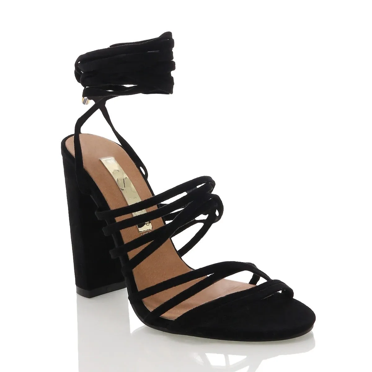 Laredo Heels - Black Suede