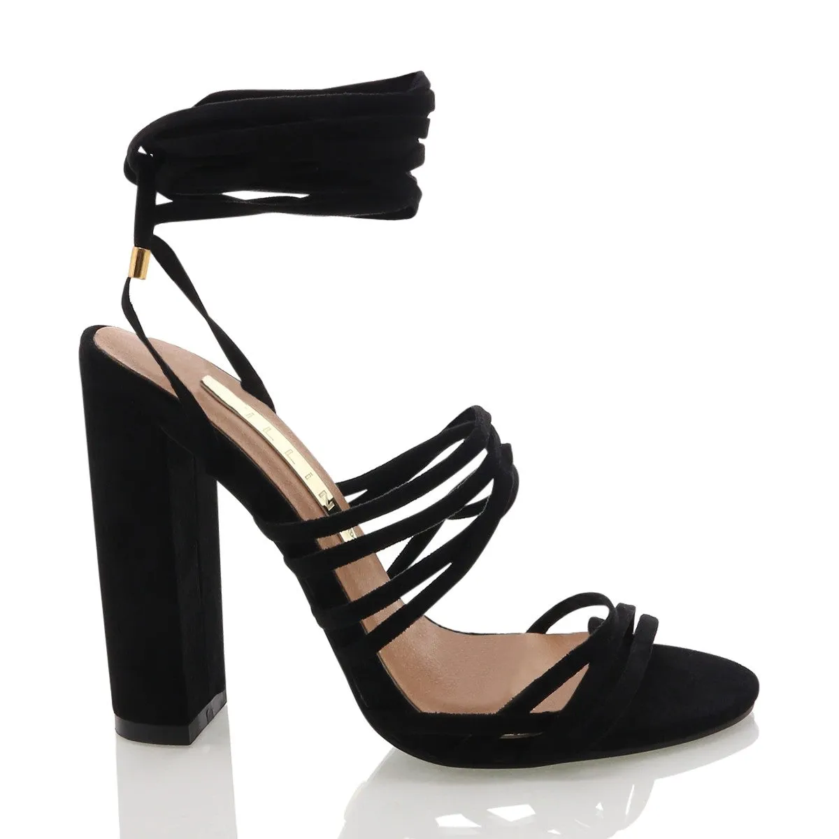 Laredo Heels - Black Suede