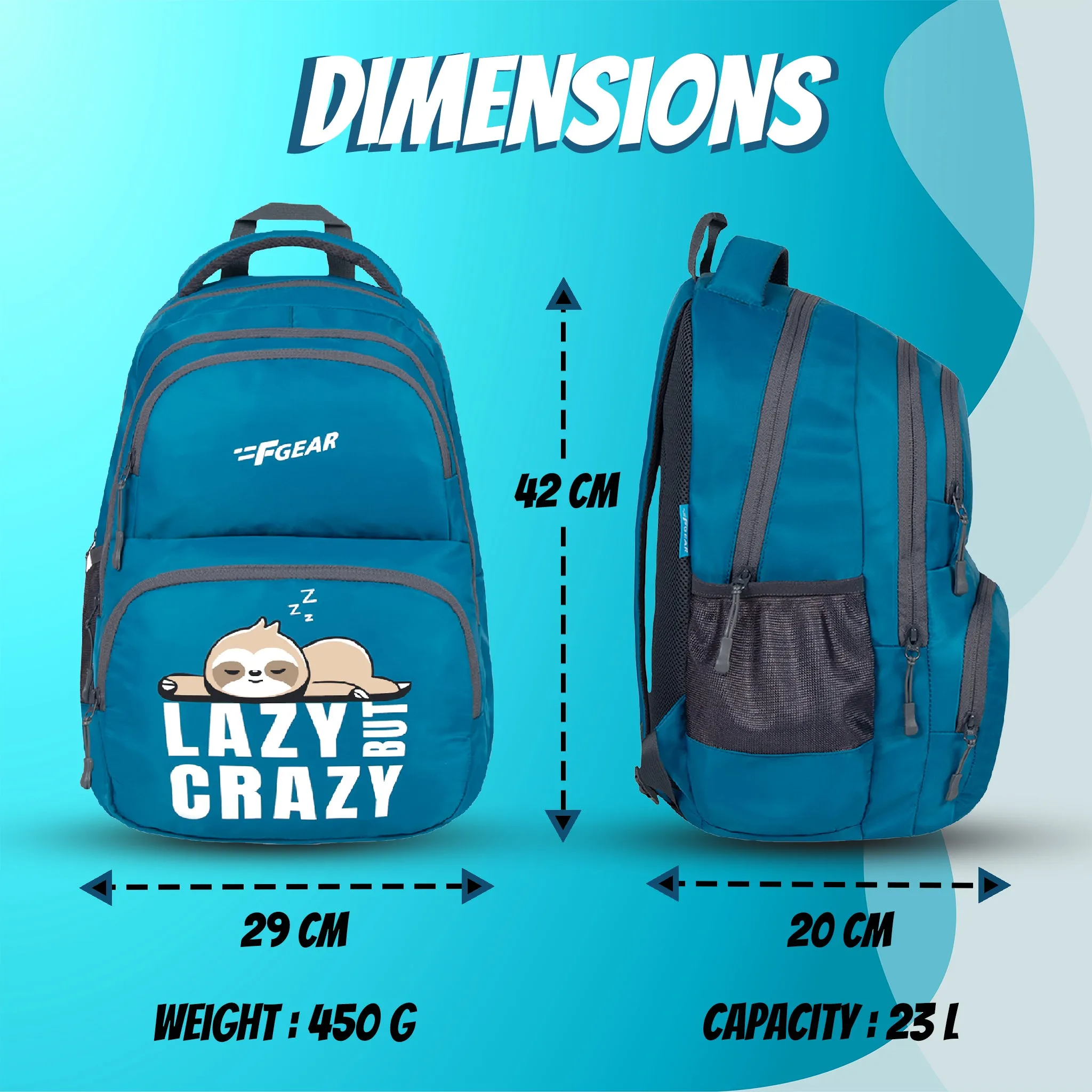 LBC 23L Blue Backpack