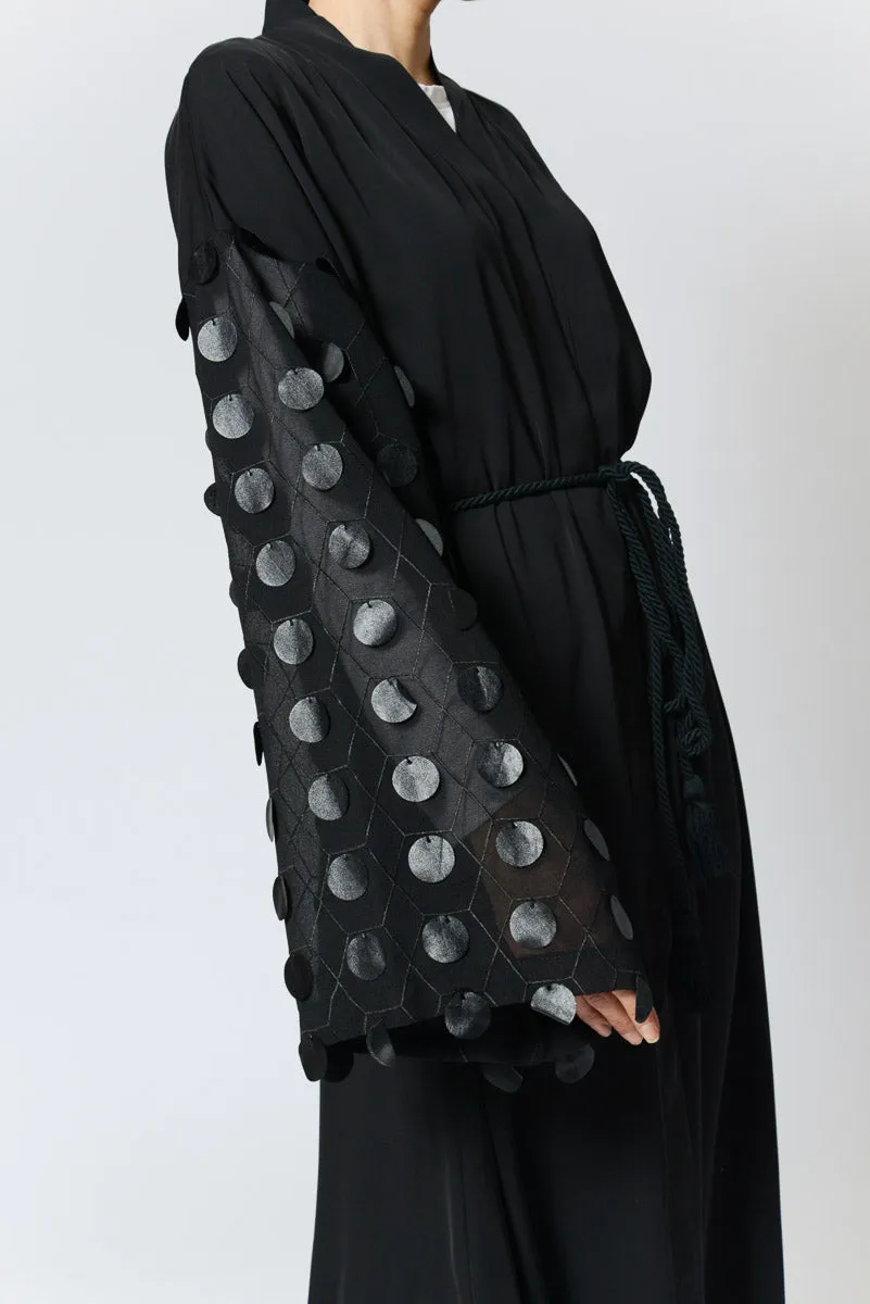 Leathery Abaya