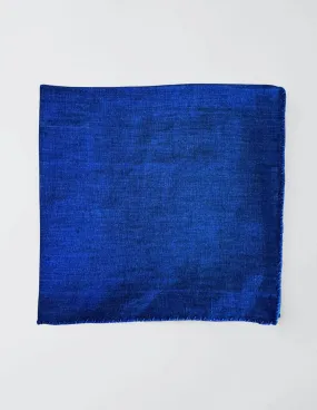 Linen Pocket Square | Blue