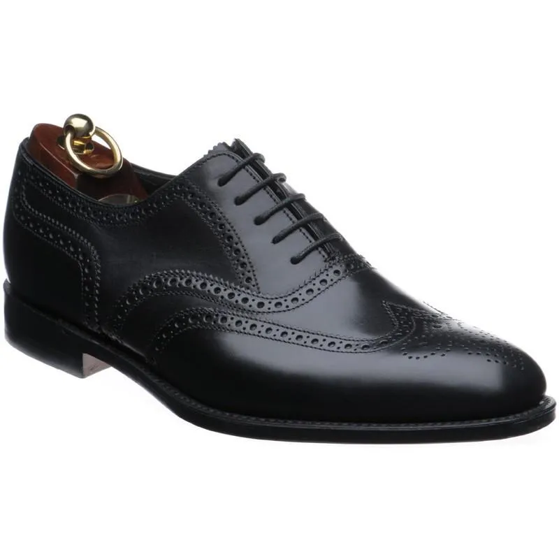 LOAKE Buckingham Black shoe - Black