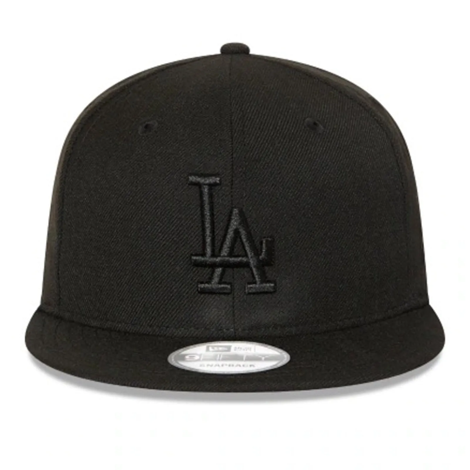 Los Angeles Dodgers Black on Black 9FIFTY Snapback Adjustable Cap - Black