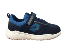 Lotto sneakers with elastic lace and strap Spacelite AMF II Jr 218207 8EW dress blue-vallarta blue