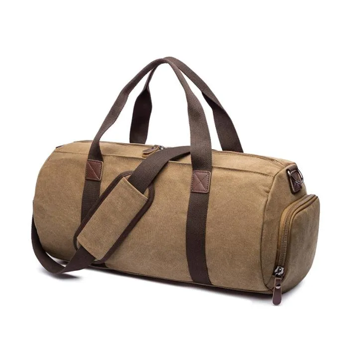 Lugano Canvas Weekender Bag | Canvas Travel Bag | Duffle Bag