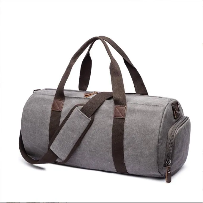 Lugano Canvas Weekender Bag | Canvas Travel Bag | Duffle Bag