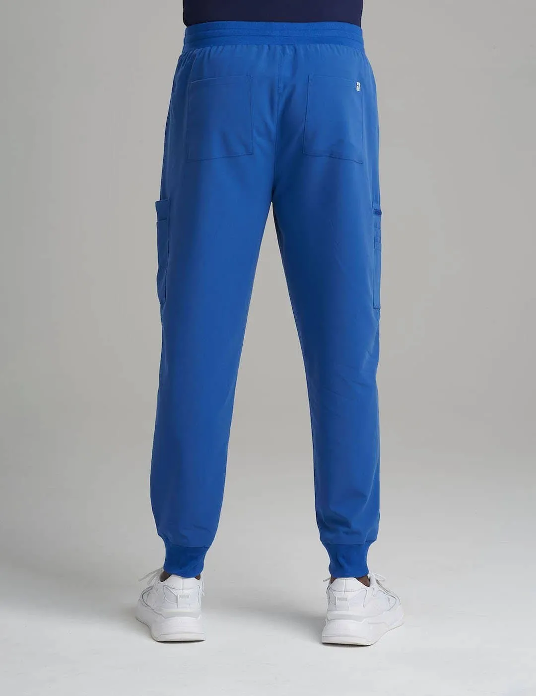 Mens 10-Pocket Jogger Scrub Pants