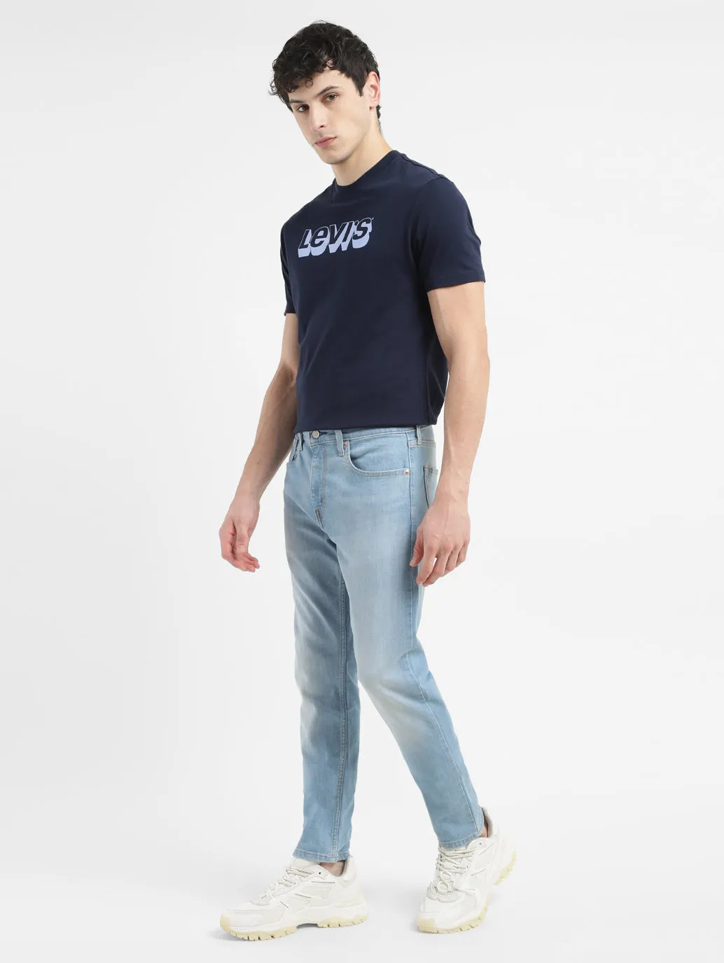 Men's 512 Light Blue Slim Tapered Fit Jeans