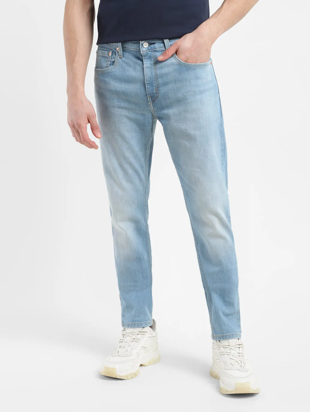 Men's 512 Light Blue Slim Tapered Fit Jeans