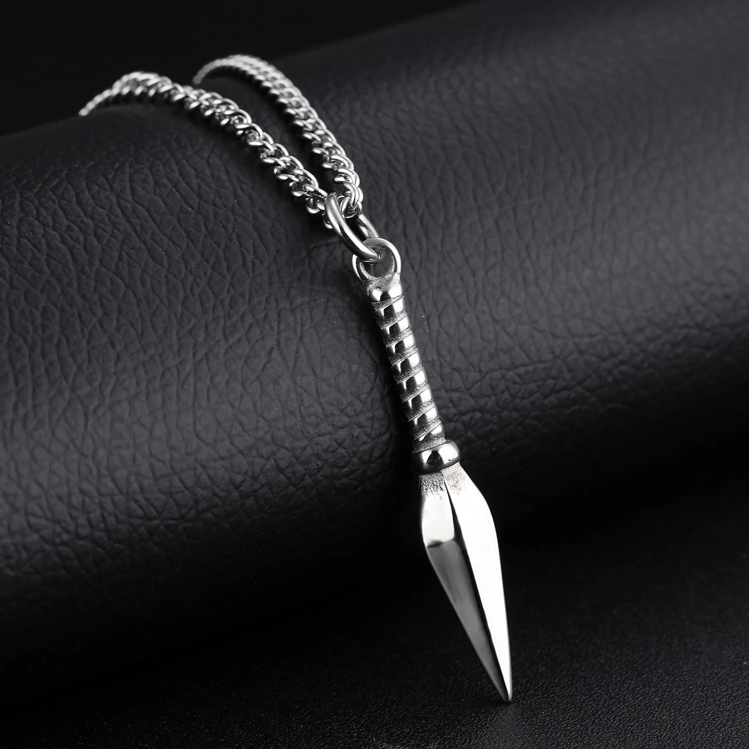 Men's Design Long Chain with Arrow Pendant