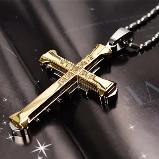 Men's Design Long Chain with Arrow Pendant