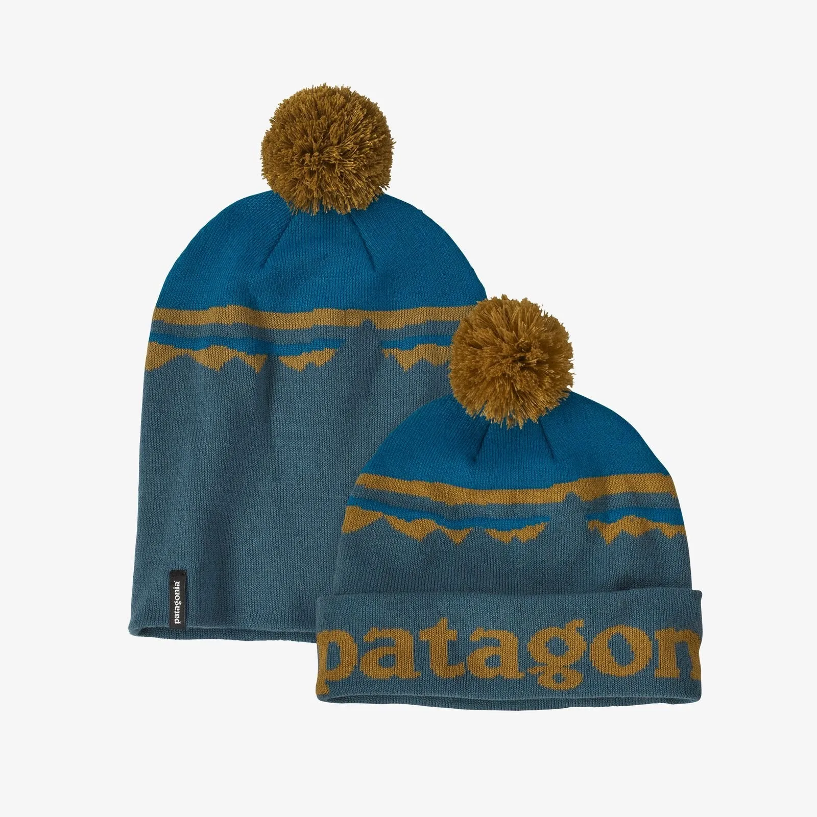 Men's Patagonia | Powder Town Beanie | Abalone Blue