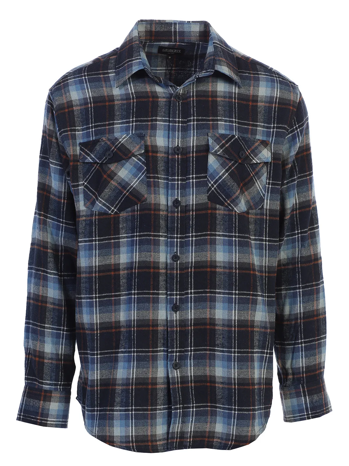 Men's Plaid Flannel Shirt, Size 4X