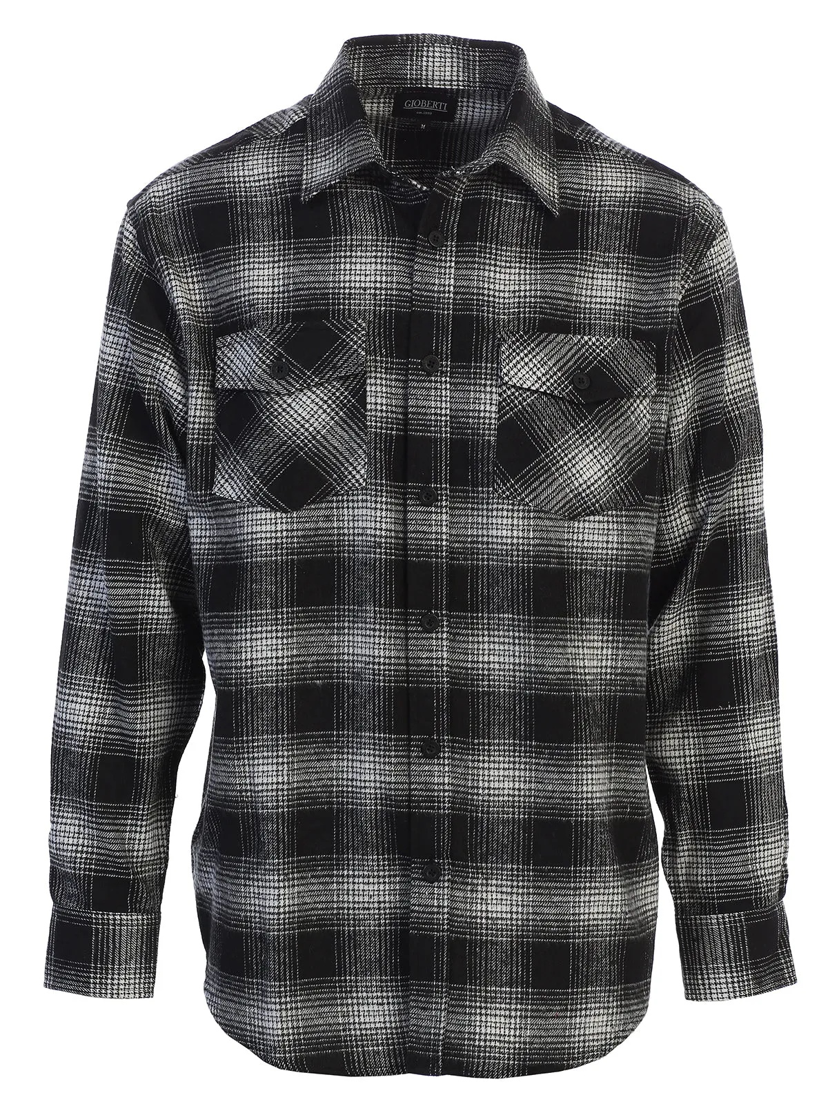 Men's Plaid Flannel Shirt, Size 4X