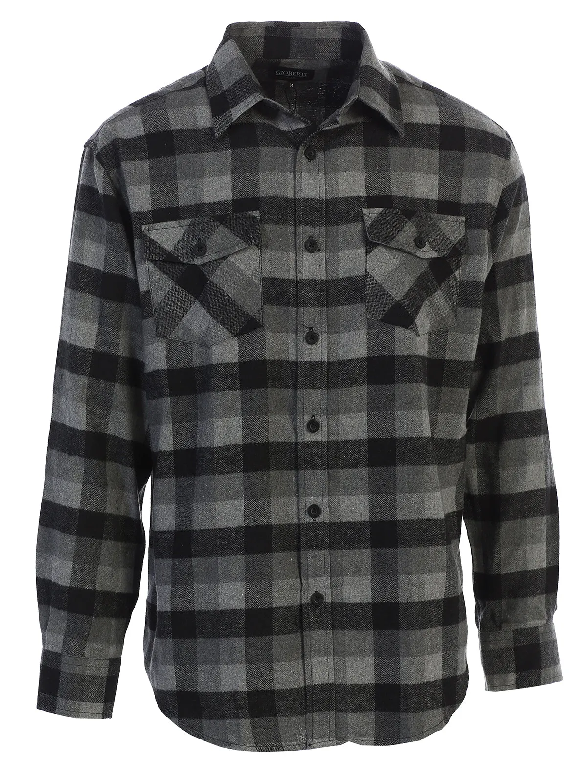 Men's Plaid Flannel Shirt, Size 4X