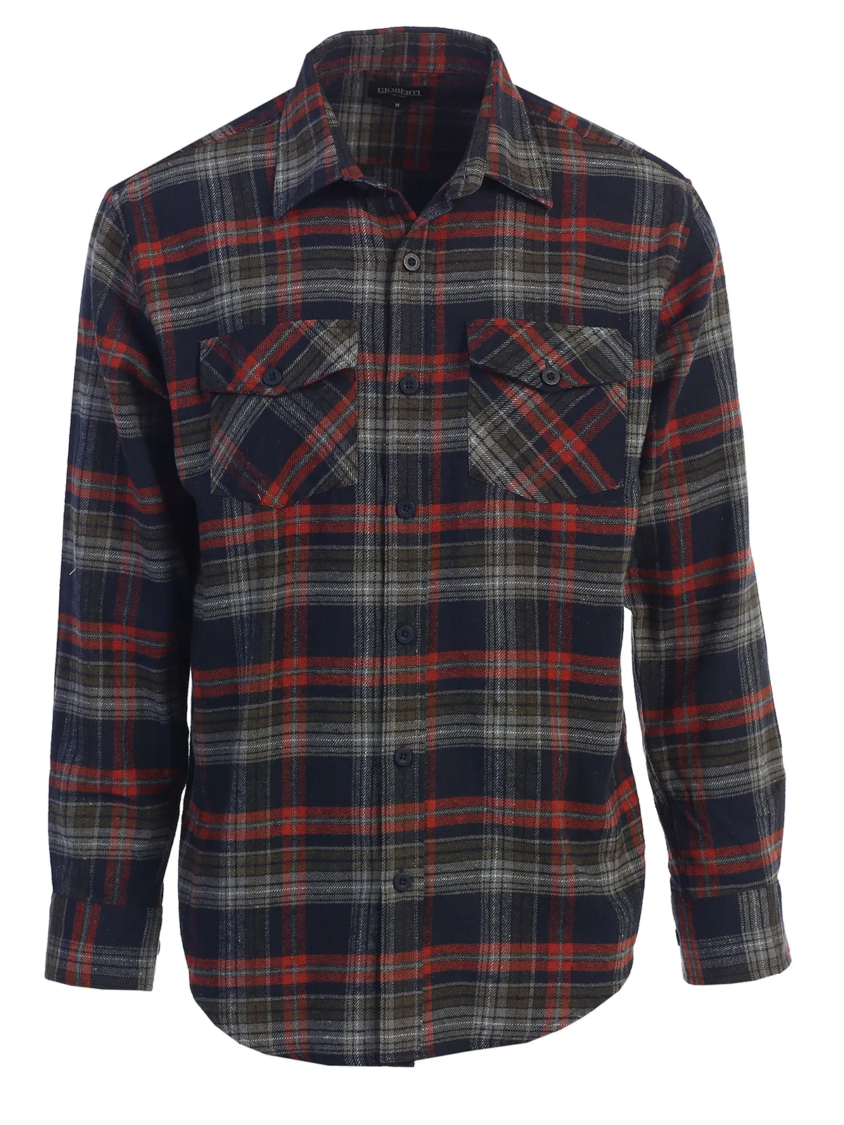 Men's Plaid Flannel Shirt, Size 4X