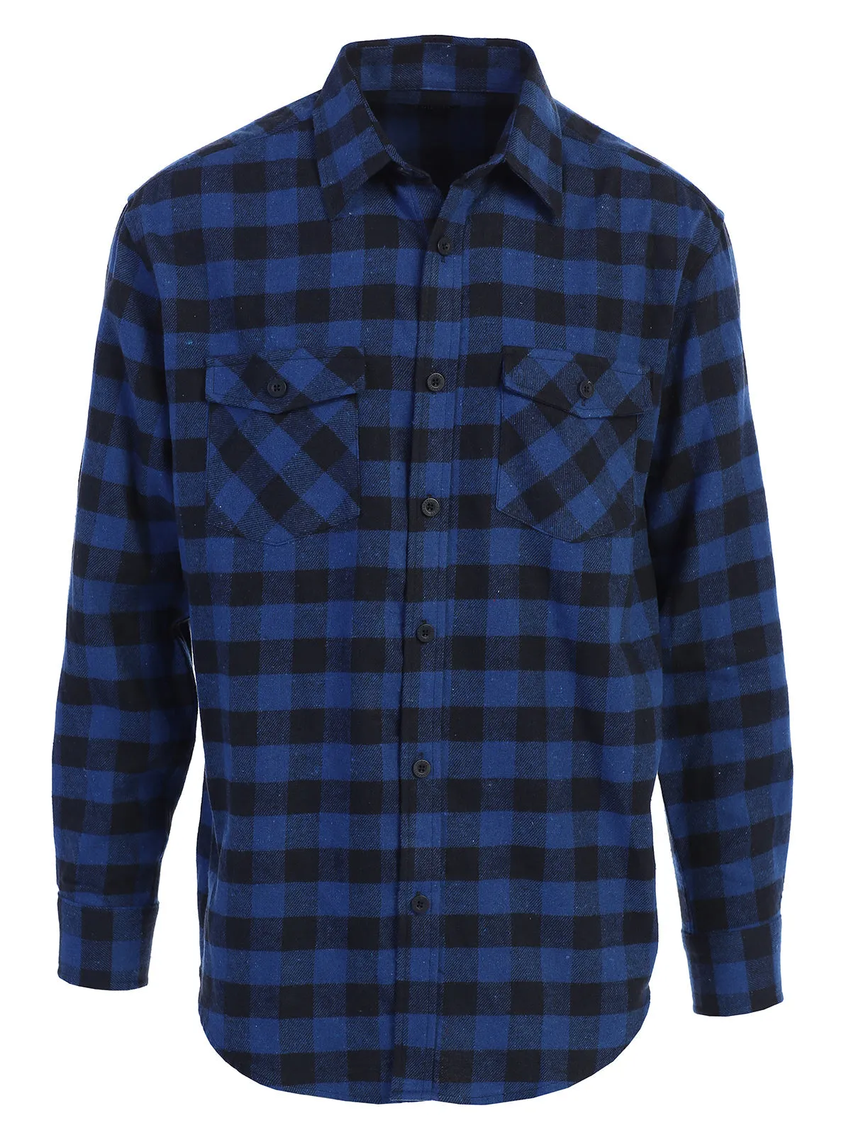 Men's Plaid Flannel Shirt, Size 4X